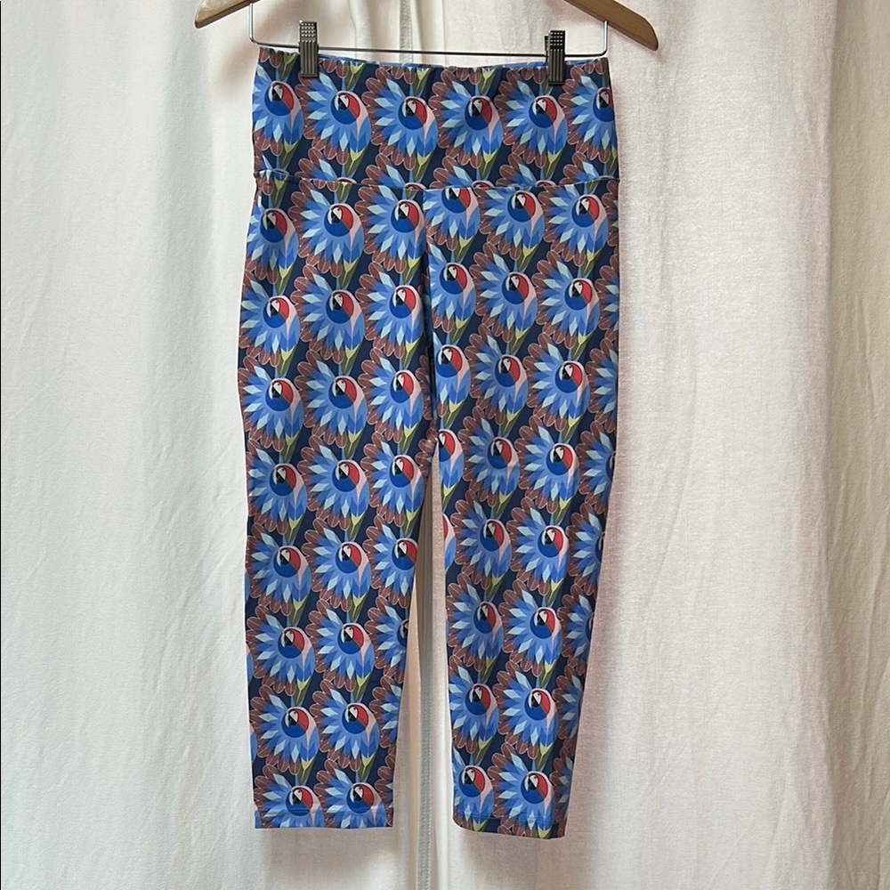 FARM Rio Multi-color Toucan Leggings from Brazil Sz. L